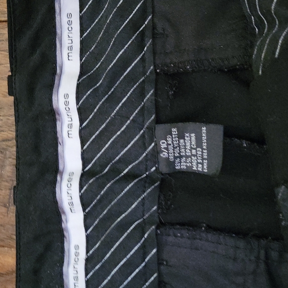 Maurice's Black Pants - Picture 3 of 8